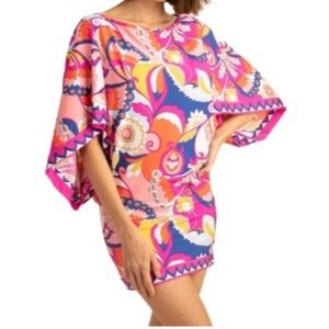 Trina Turk Sevilla tunic coverup sz M